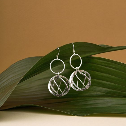 Modern Spiral Earrings