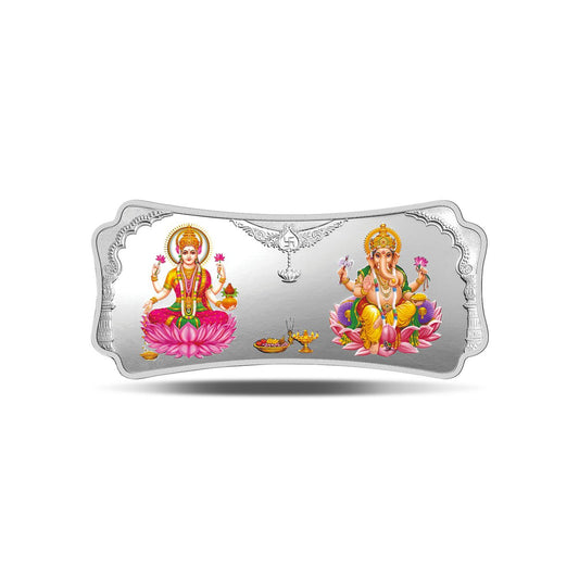 MMTC-PAMP Stylized Lakshmi Ganesha (999.9) 250 gm Silver Bar