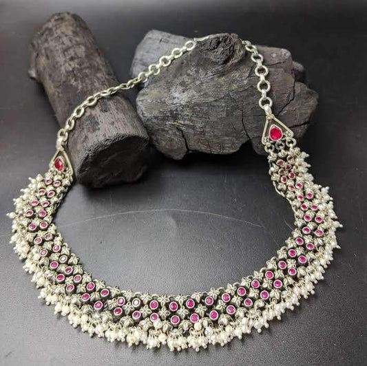 SILVER JEWELLERY Jewels by Revlis Neckpiece