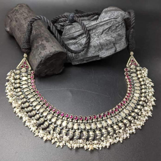 SILVER JEWELLERY Jewels by Revlis Neckpiece