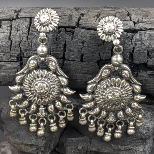 SILVER JEWELLERY Jauhri Earrings