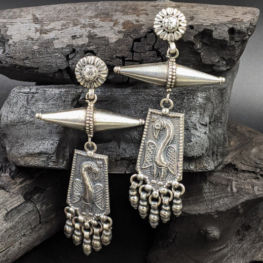 SILVER JEWELLERY Jauhri Earrings