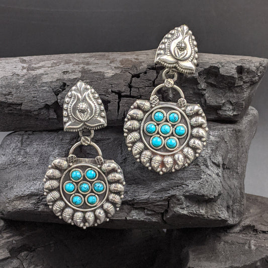 SILVER JEWELLERY Jauhri Earrings