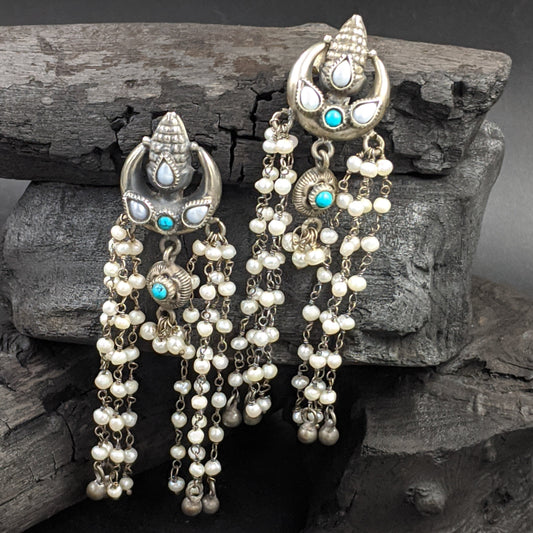 SILVER JEWELLERY Jauhri Earrings