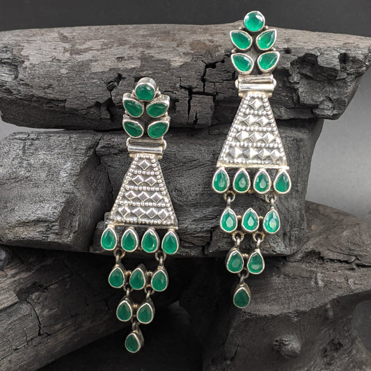 SILVER JEWELLERY Jauhri Earrings