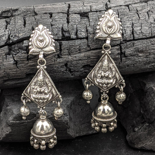 SILVER JEWELLERY Jauhri Earrings