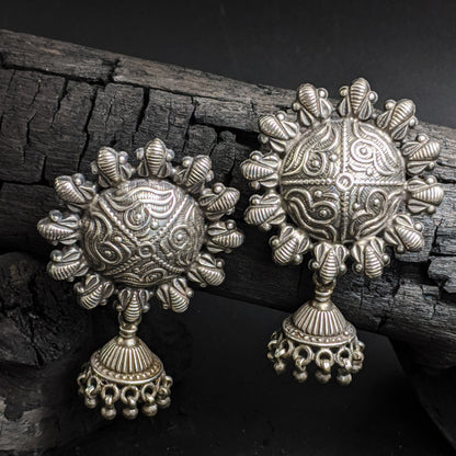 SILVER JEWELLERY Jauhri Earrings