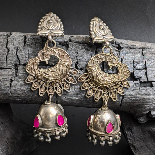 SILVER JEWELLERY Jauhri Earrings