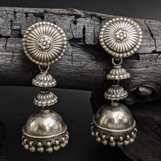 SILVER JEWELLERY Jauhri Earrings