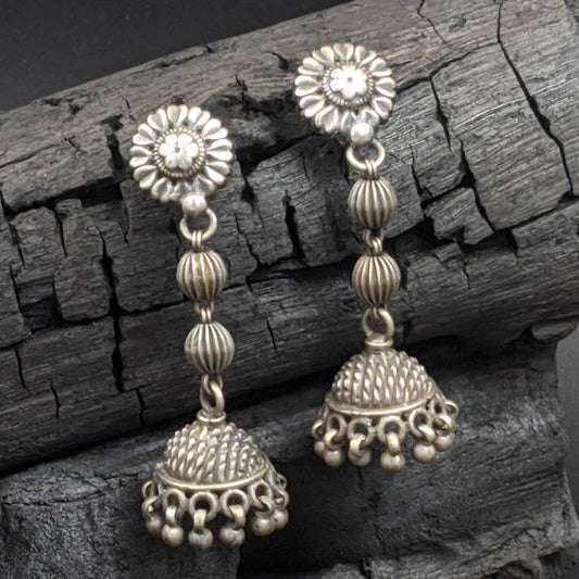 SILVER JEWELLERY Jauhri Earrings