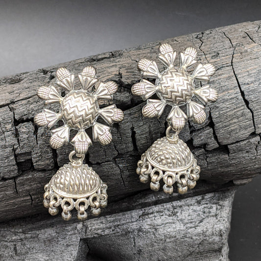 SILVER JEWELLERY Jauhri Earrings