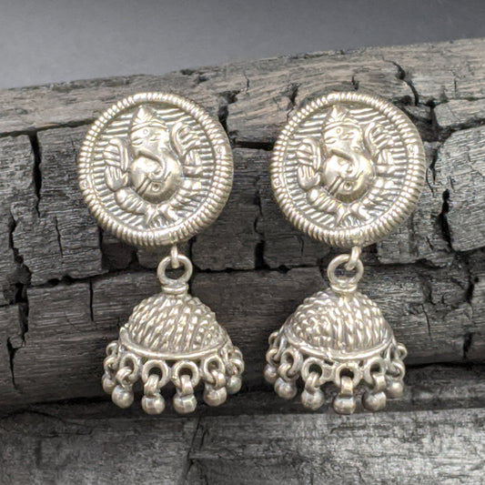 SILVER JEWELLERY Jauhri Earrings