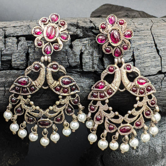 SILVER JEWELLERY Jauhri Earrings