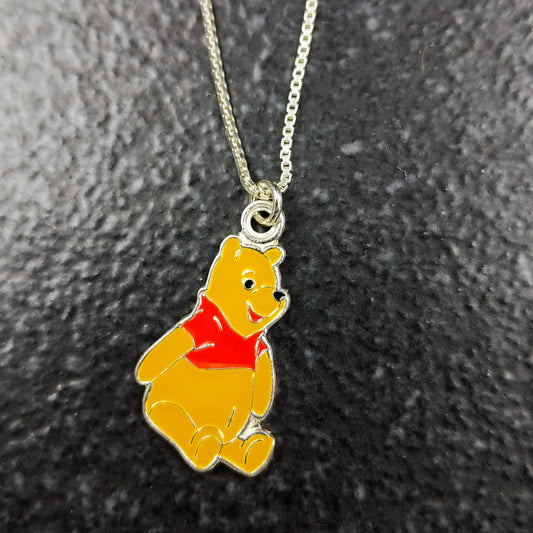 Jauhri Pendant Chain Set - Winnie the Pooh Pendant with Chain